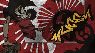 black and red floral area rug, Mugen, Samourai Champloo HD wallpaper