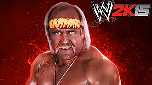 Hulk Hogan W2k15 game poster