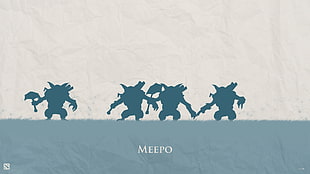 Meepo illustration HD wallpaper