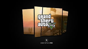 Grand Theft Auto Five monitor display HD wallpaper