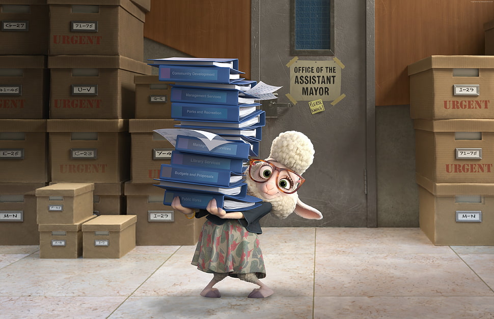 Zootopia Dawn Bellwether HD wallpaper