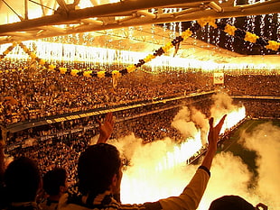 yellow and black balloons, Fenerbahçe