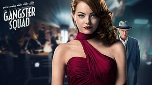 Gangster Squad movie cover, Gangster Squad, movies, Emma Stone, Sean Penn HD wallpaper