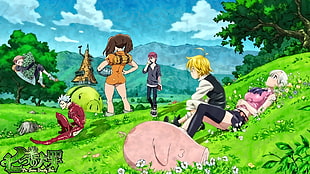 Seven Deadly Sins Revival of the Commandments, Nanatsu no Taizai, meliodas, Ban, Elizabeth Liones