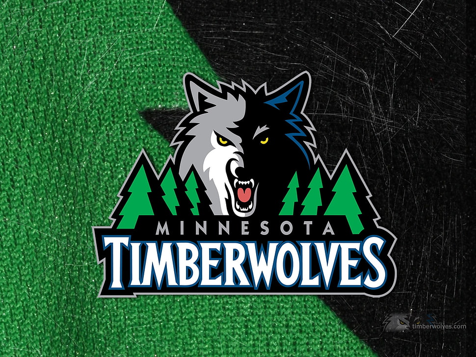 Minnesota Timberwolves logo HD wallpaper
