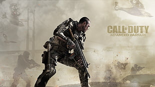 Call of Duty Advanced Warfare poster, Call of Duty: Advanced Warfare, video games, video game characters, Call of Duty HD wallpaper