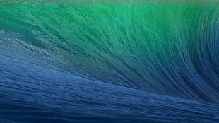 macro shot of water waves HD wallpaper