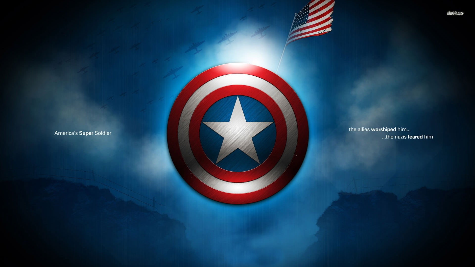 Captain America shield, Captain America, typography, flag, Marvel Cinematic  Universe HD wallpaper | Wallpaper Flare