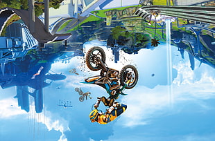 motocross 3D wallpaper HD wallpaper