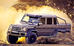 purple Mercedes-Benz SUV, Mercedes-Benz, Mercedes-Benz G-Class, gelandewagen, 6x6 HD wallpaper