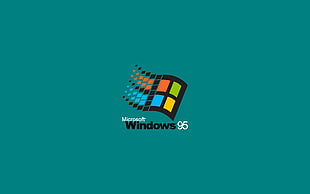 Microsoft Windows 95 logo HD wallpaper