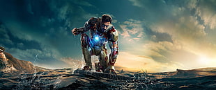 Iron-Man 3 graphic wallpaper, Iron Man, movies, Marvel Cinematic Universe HD wallpaper