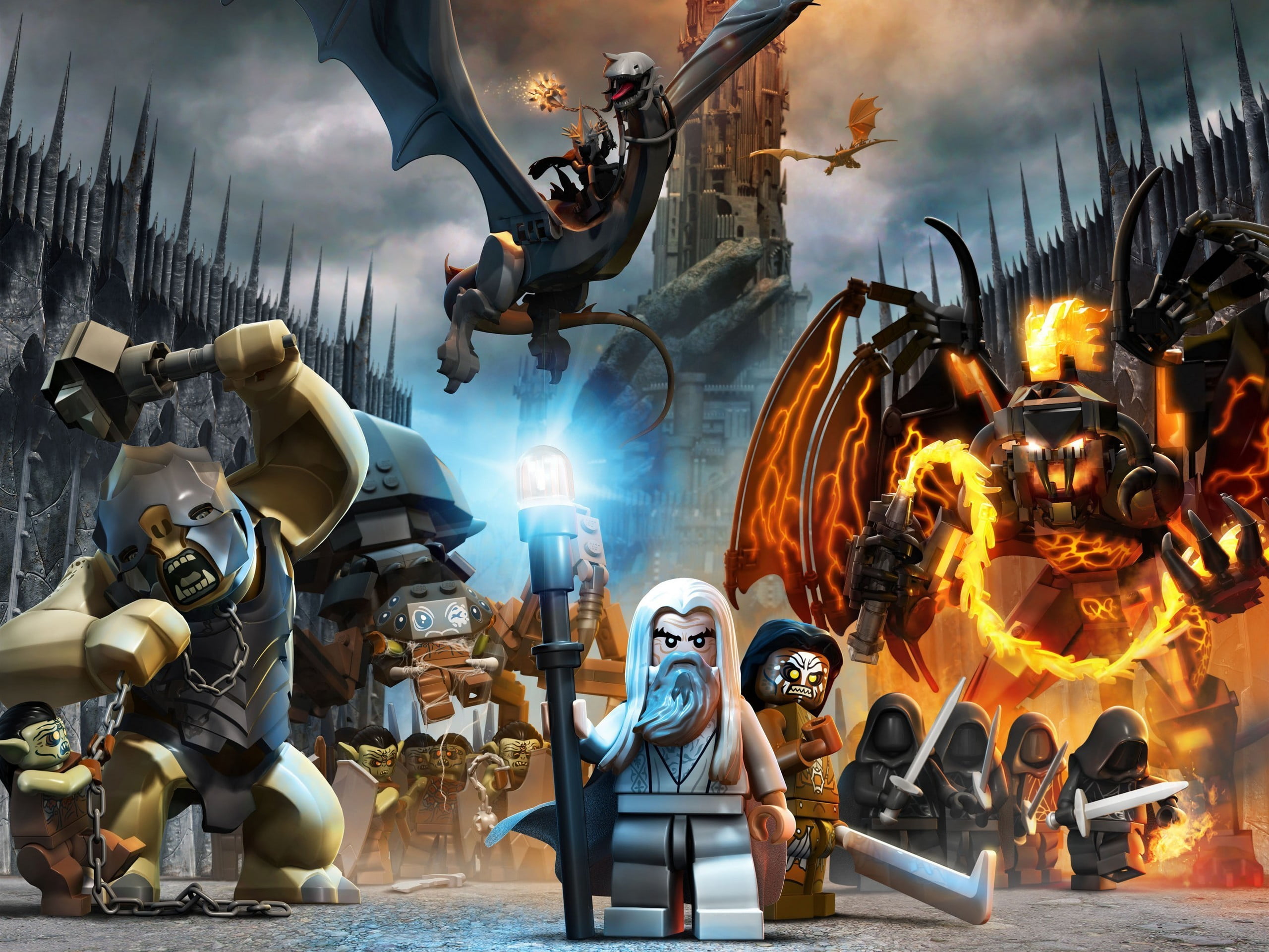 Lego game application, LEGO, The Lord of the Rings, video games HD wallpaper  | Wallpaper Flare