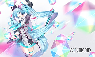 Vocaloid digital graphic wallpaper HD wallpaper
