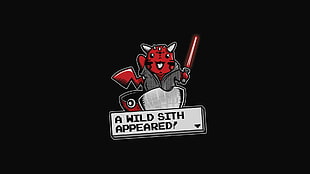 Wild Sith clip art, Star Wars, crossover, Pokémon, humor