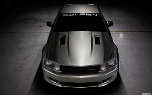 5th gen. gray Ford Mustang coupe, car, vehicle HD wallpaper