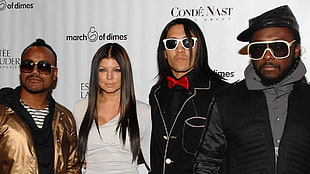 The black eyed peas,  Glasses,  Girl,  Haircut