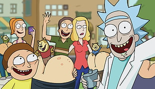Rick and Morty digital wallpaper, Rick and Morty, TV, Adult Swim, Rick Sanchez