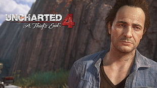 Uncharted 4 A Thief's End digital wallpaper, Uncharted 4: A Thief's End, PlayStation 4 HD wallpaper