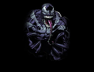 Marvel Venom wallpaper, Venom, Spider-Man, fantasy art, artwork HD wallpaper
