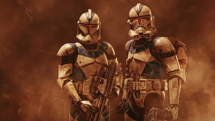 two Stormtroopers HD wallpaper
