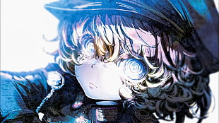 pink curly hair female anime character digital wallpaper, Youjo Senki, Tanya Degurechaff HD wallpaper