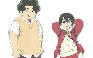 two male anime characters, Koe no Katachi., Nishimiya Yuzuru, Nagatsuka Tomohiro, anime HD wallpaper
