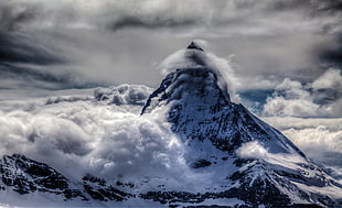 black mountain, photography, landscape, nature, mountains