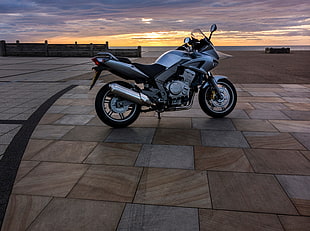 gray and black naked motorcycle