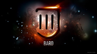 Bard logo, Final Fantasy XIV: A Realm Reborn, video games, Eorzea Cafe 