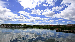 large clear body of water, landscape HD wallpaper
