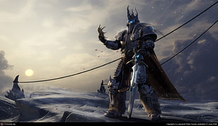 Warcraft Wraith King 3D HD wallpaper