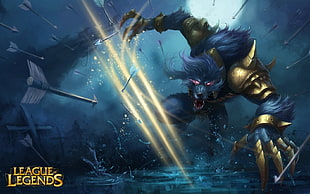 League of Legends Warwick wallpaper, League of Legends, video games, Warwick