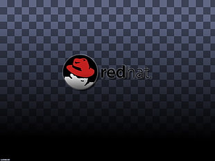 Redhat logo, Linux, Red Hat
