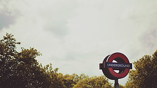 Underground signage, London, London Underground