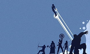 Marvel Avengers illustration HD wallpaper