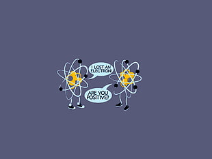 molecules photo, humor, science, atoms, simple background