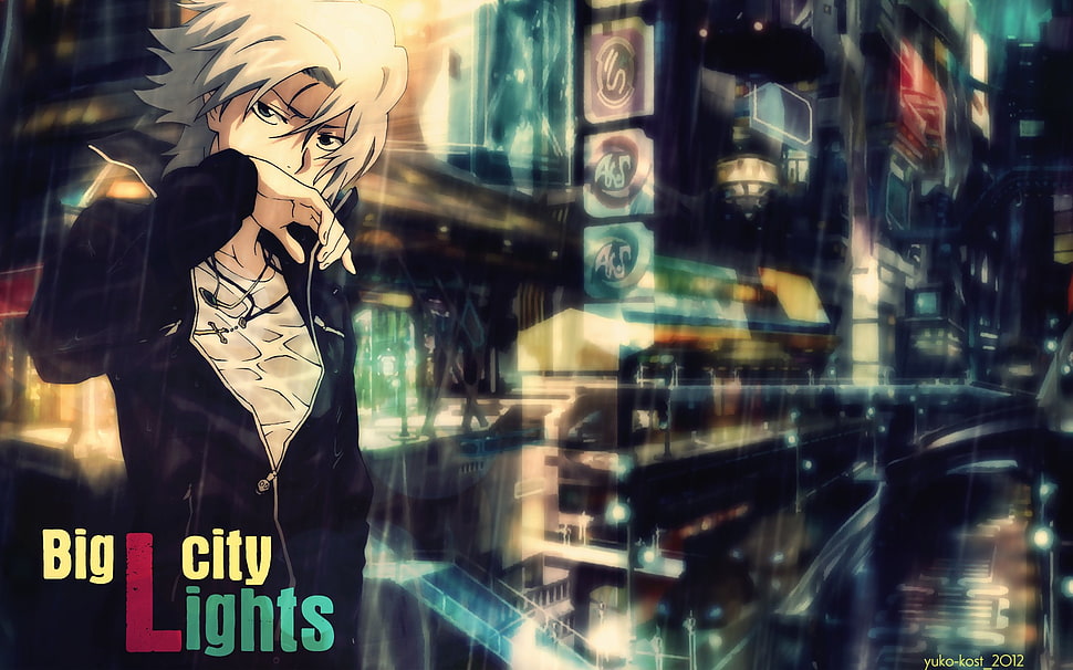 Big City Lights Wallpaper Anime Katekyo Hitman Reborn Gokudera Hayato Hd Wallpaper Wallpaper Flare