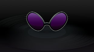 purple sunglasses illustration, My Little Pony, Vinyl Scratch, DJ Pon-3 HD wallpaper