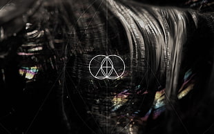 black textile, The Glitch Mob, glitch art, music, Electro HD wallpaper