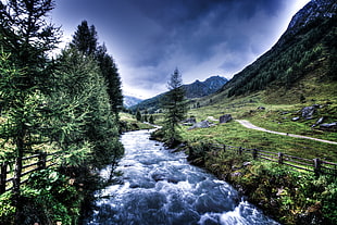 landscape, mountains, nature, sky