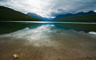 body of water, nature, landscape, water, clouds HD wallpaper