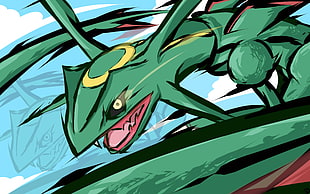 Pokemon Rayquaza HD wallpaper