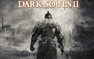 Dark Souls II game logo HD wallpaper