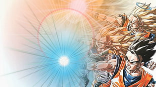 Dragon Ball Z digital wallpaper, Dragon Ball Z