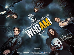 Who Am I movie poster advertisement, movies, German HD wallpaper