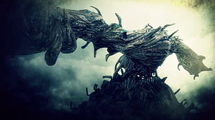 tree monster digital wallpaper, Demon's Souls, video games HD wallpaper