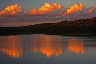 body of water, nature, landscape, water, clouds