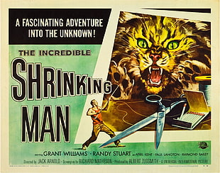 The Walking Dead comic book, The Incredible Shrinking Man, Film posters, B movies, psychotronics