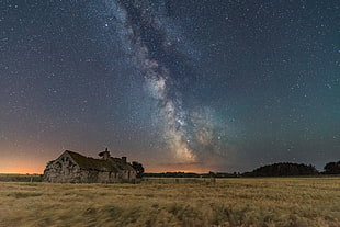 view of Aurora Borealis at nighttime